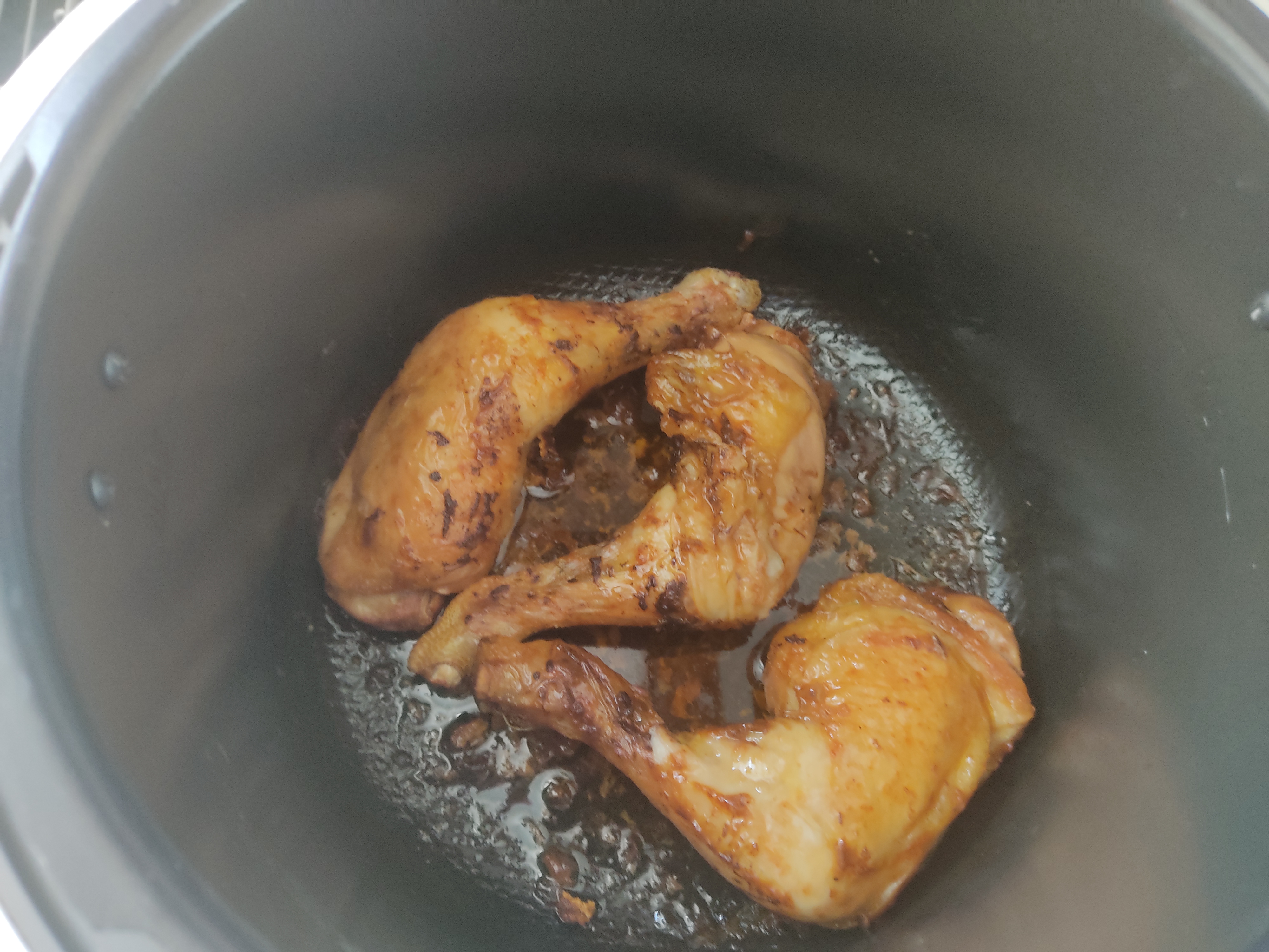 Recette Cuisses de poulet avec l'extra crisp de Moulinex sur Gigi