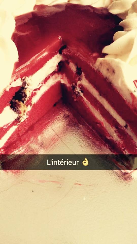 Recette Red velvet amande-fruits rouges sur ii - Blog de cuisine de nabila